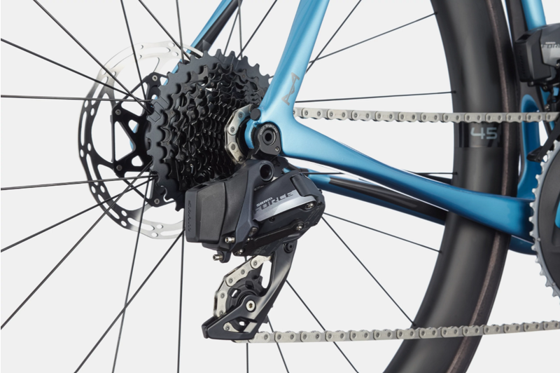 2021 Cannondale Synapse Hi-MOD Force eTap AXS Road Bike in Blue-3